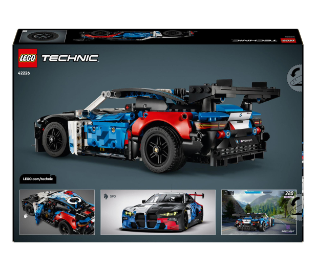 LEGO TECHNIC 42226 Samochód wyścigowy BMW M4 GT3 EVO - 1489549 - zdjęcie 9